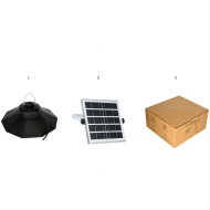 led solar light package